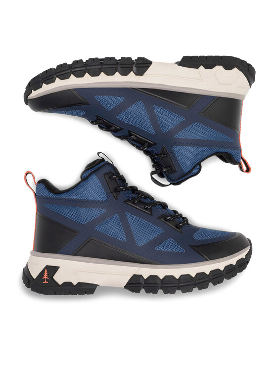 BASS OUTDOOR BASS OUTDOOR Pohodni čevlji BA11T001 Mornarsko modra