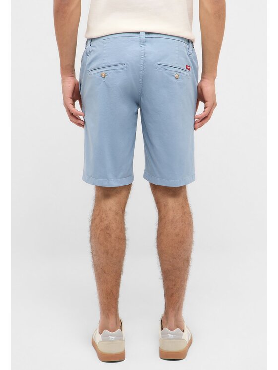 Mustang Mustang Pantaloncini di tessuto Portland Shorts Blu Slim Fit