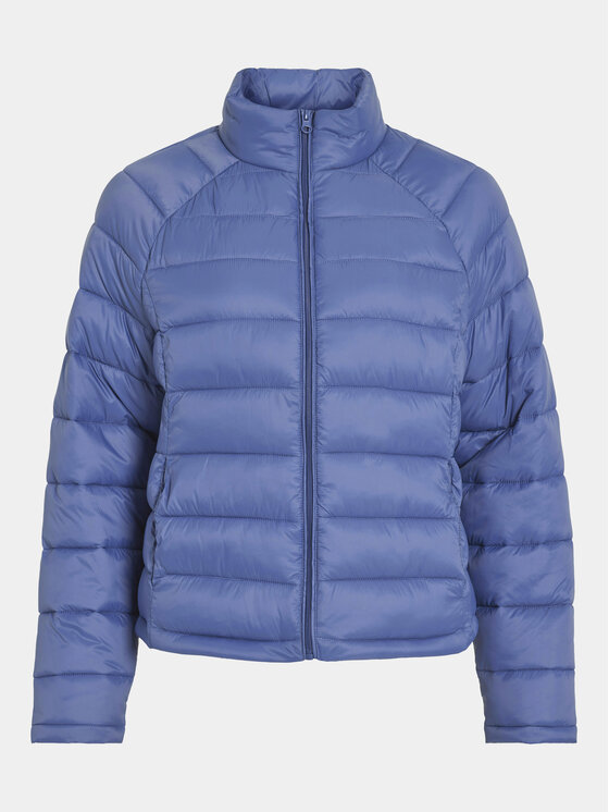 Vila Vila Geacă din puf Sibira 14094318 Albastru Regular Fit