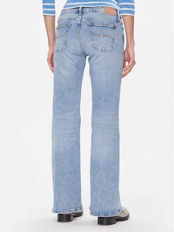 Tommy Jeans Tommy Jeans Blugi Sophie DW0DW17200 Albastru Flare Fit