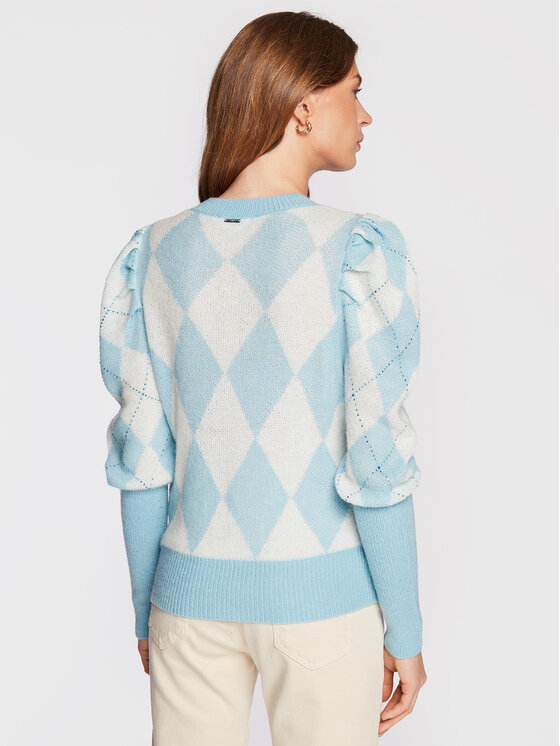 Maglione WF2304 MA79M Blu Regular Fit