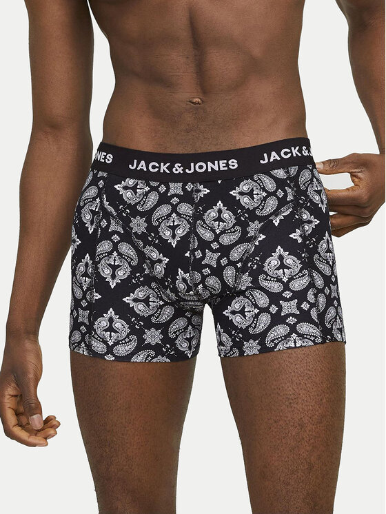 Jack&Jones Jack&Jones Komplet 3 par bokserek Paris 12259575 Czarny