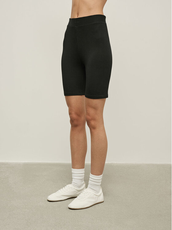 La Mania La Mania Sportovní kraťasy GUSTO Černá Classic Fit