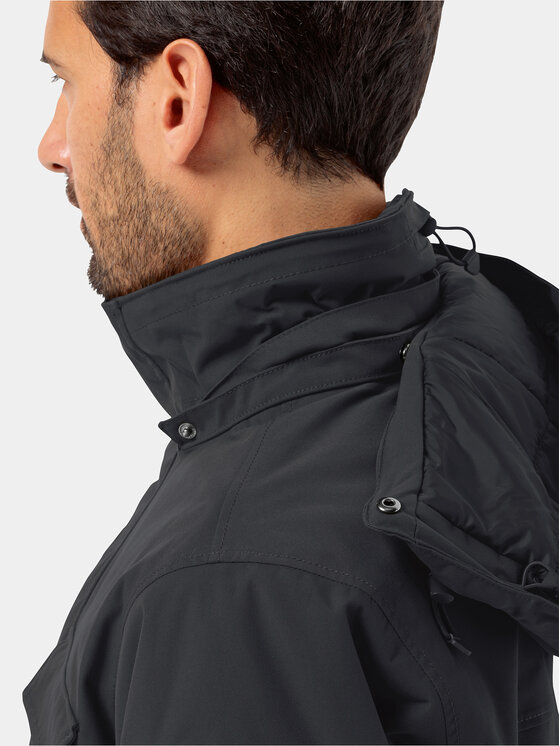 Jack Wolfskin Jack Wolfskin Zimné bundy Glacier Canyon Parka 1107674 Čierna Regular Fit