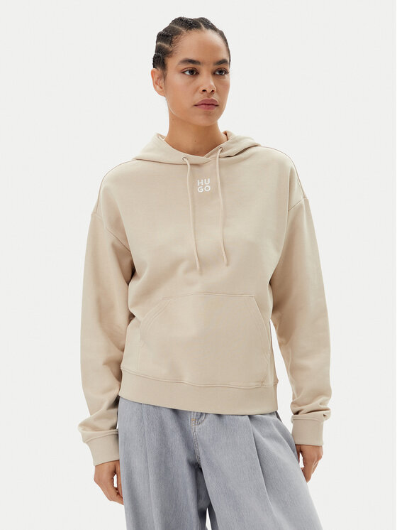 HUGO HUGO Sweatshirt Delfinia 50522423 Beige Regular Fit
