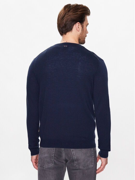 Napapijri Napapijri Maglione Damavand NP0A4GJU Blu scuro Regular Fit