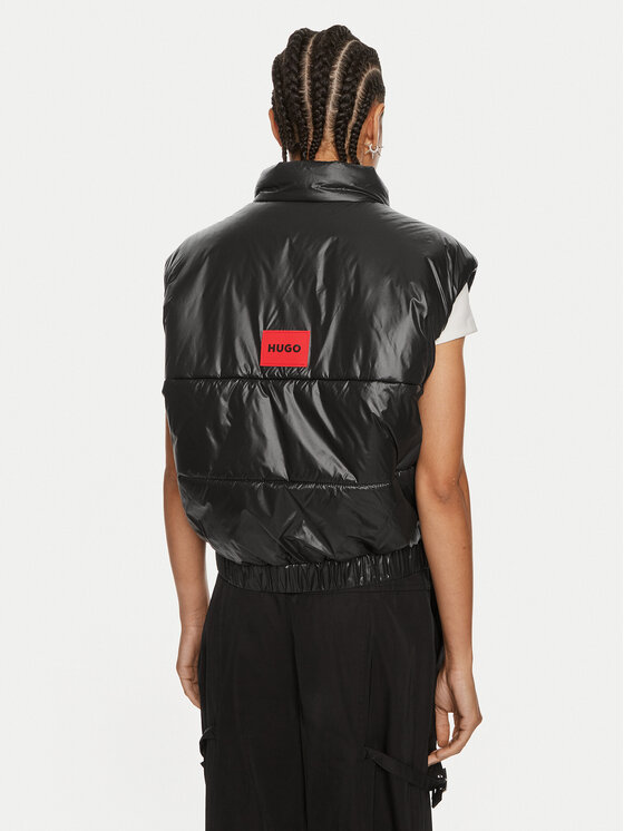 HUGO Hugo Veste Felere-2 50522514 Melns Relaxed Fit