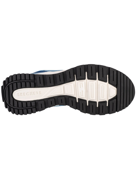 Skechers Skechers Sneakersy Fury - Fury Lace Low Niebieski