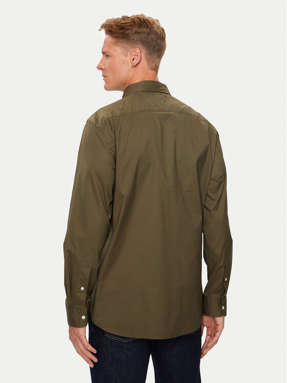 Tommy Hilfiger Tommy Hilfiger Srajca MW0MW30934 Khaki Regular Fit