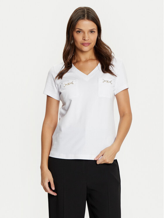 Marciano Guess Marciano Guess T-Shirt 5RGI03 6008A Bílá Regular Fit