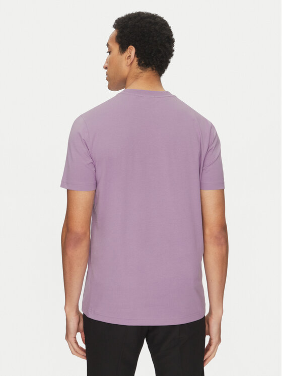 BOSS BOSS T-shirt 50506373 Ljubičasta Regular Fit