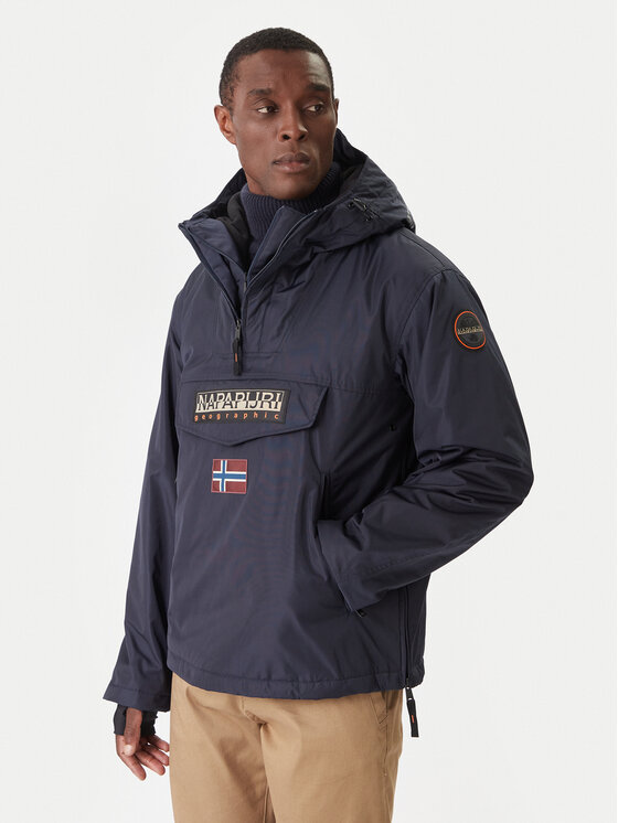 Napapijri Napapijri Anorak-jope Rainforest Next NP0A4IB9 Tumesinine Regular Fit