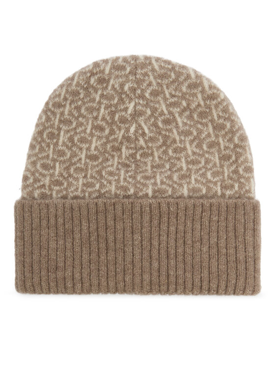 Calvin Klein Calvin Klein Čepice Monogram Fold K60K612595 Béžová