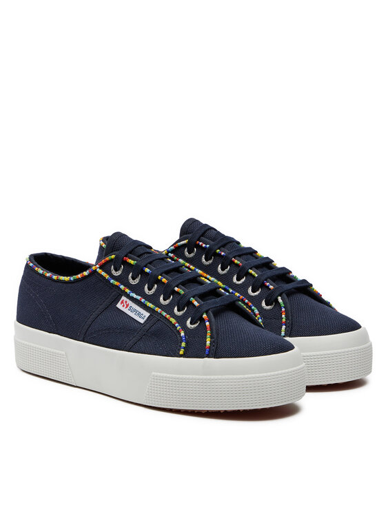 Superga blu navy online