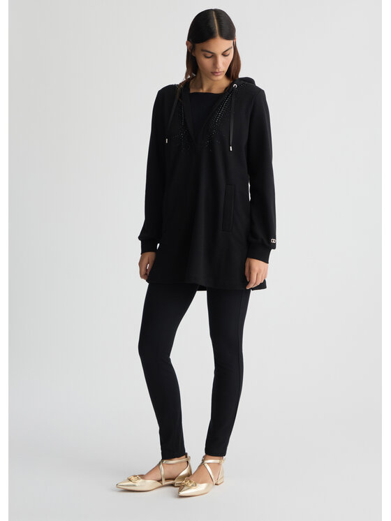 Liu Jo Liu Jo Pantaloni di tessuto TA5166JS182B3280 Nero Slim Fit