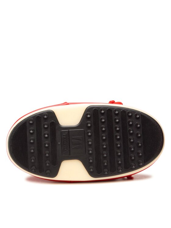 Moon Boot Moon Boot Śniegowce Icon Low Nylon 14093400009 D Czerwony