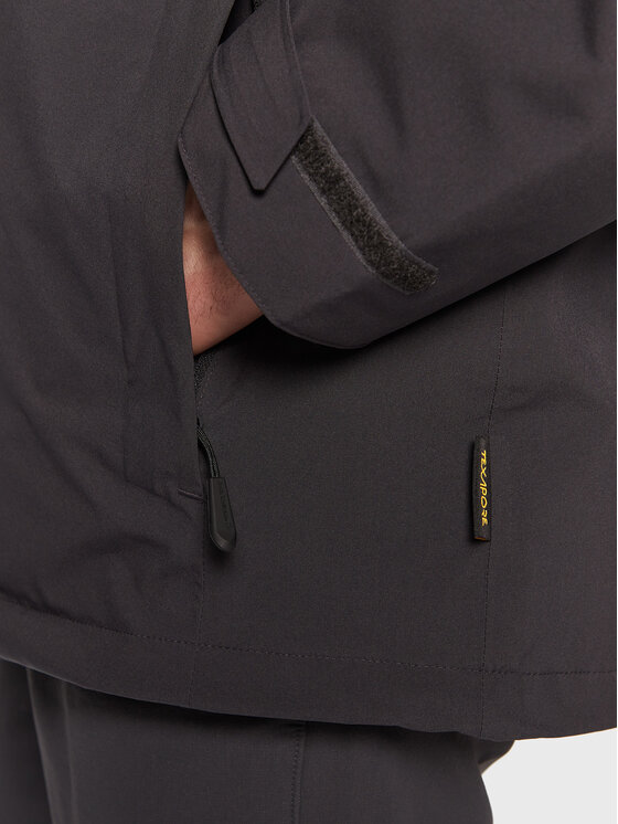 Jack Wolfskin Jack Wolfskin Μπουφάν μεταβατικό Go Hike 1114051 Μαύρο Regular Fit