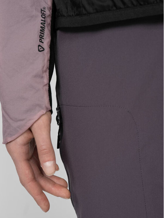4F 4F Kurtka puchowa H4L22KUDP061-56S Różowy Regular Fit