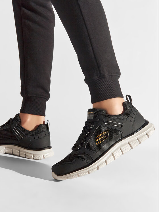 Skechers Skechers Αθλητικά Knockhill 232001/BKGD Μαύρο
