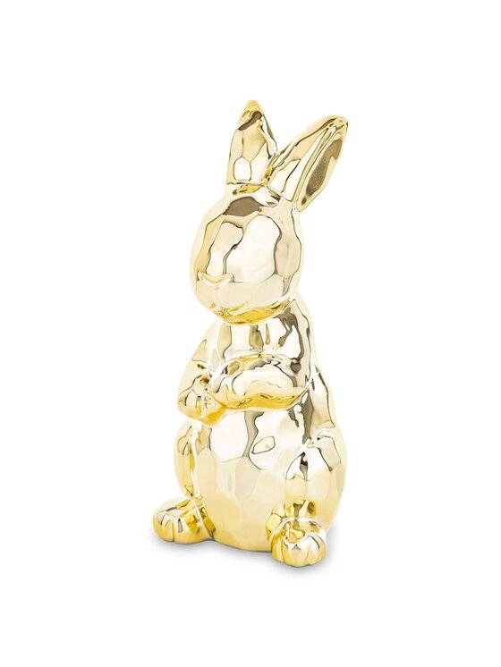 MIAhome MIAhome Figurka złota królika 20x8,5x10 cm CONIGLIO DORATO - II Złoty