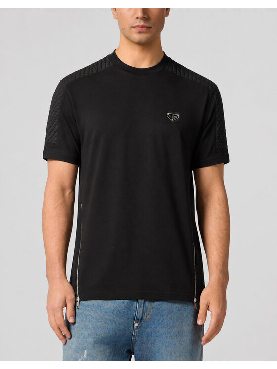 PHILIPP PLEIN PHILIPP PLEIN T-Shirt 31628 Czarny Regular Fit