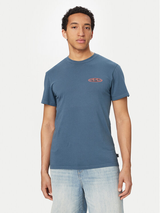 Billabong Billabong Tricou Since 73 Poster EBYZT00504 Verde închis Regular Fit