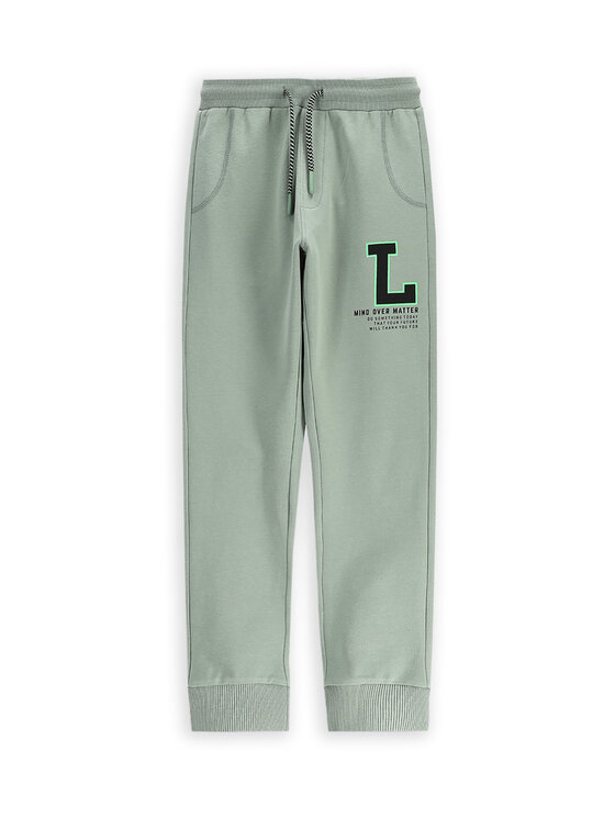 Coccodrillo Coccodrillo Pantaloni trening WC5122701VBB Verde Regular Fit