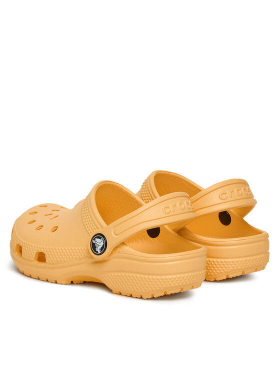 Crocs Crocs Klapki Toddler Classic Clog 206990 Pomarańczowy