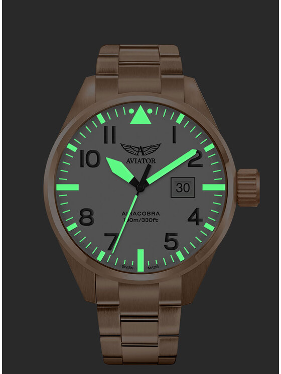 Aviator Aviator Orologio V.1.22.2.152.5 Oro rosa