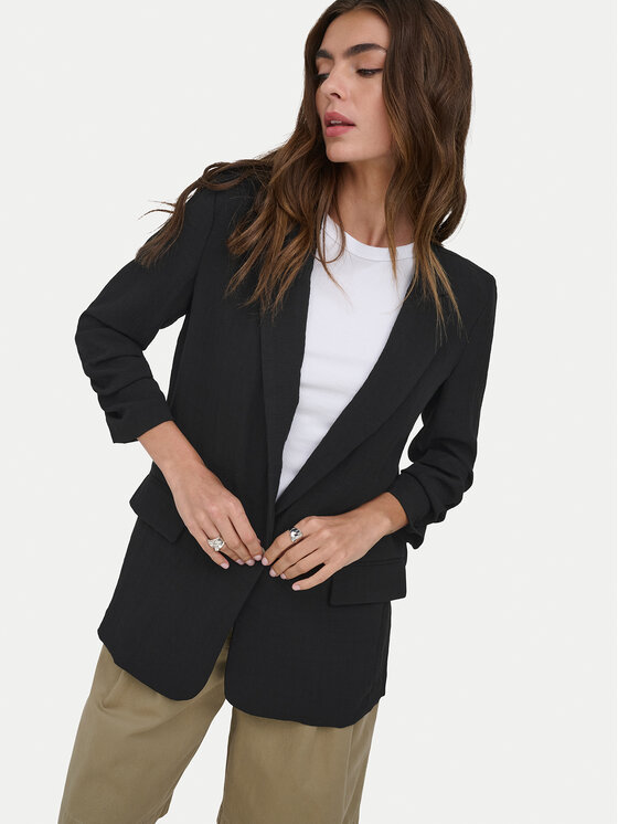 ONLY ONLY Sako Lita 15370275 Čierna Regular Fit