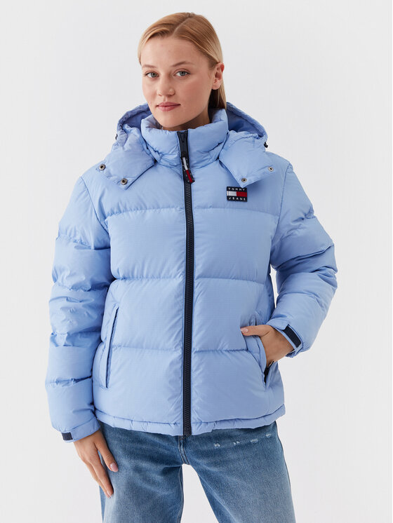 Tommy Jeans Tommy Jeans Daunenjacke Alaska DW0DW14661 Blau Regular Fit