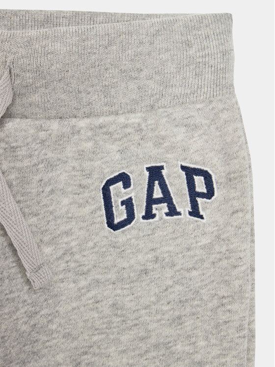 Gap Gap Spodnie dresowe 633913-04 Szary Regular Fit