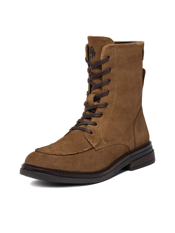 U.S. Polo Assn. U.S. Polo Assn. Schnürschuhe CEO-MARIKA001W/EL1 Braun