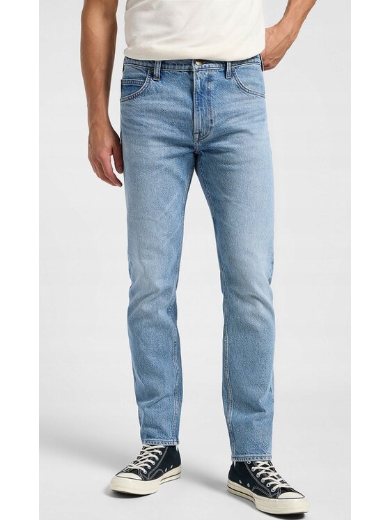 Lee Lee Jeansy Rider Niebieski Slim Fit