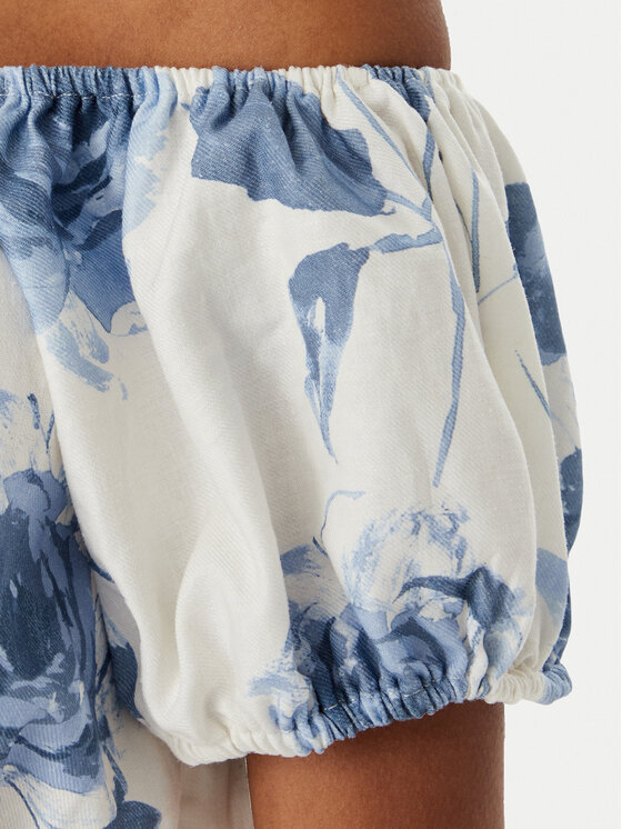 Guess Guess Блуза W6GHA1 W2447 Бял Regular Fit