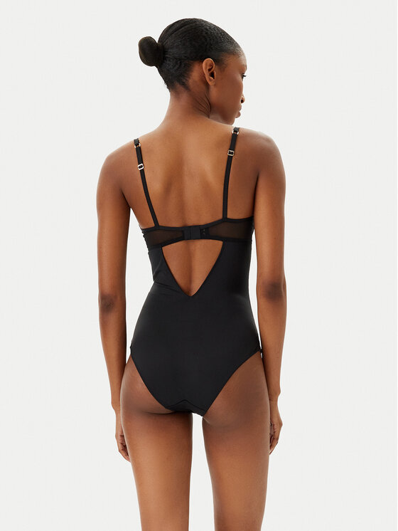BOSS BOSS Body Eyelet 50540430 Fekete
