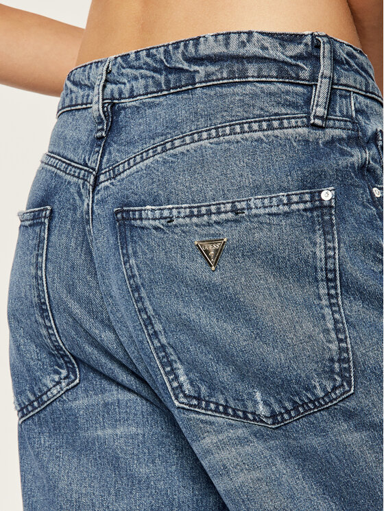 Guess Guess Jeansy Jacqueline W02A53 D3LI2 Modrá Relaxed Fit