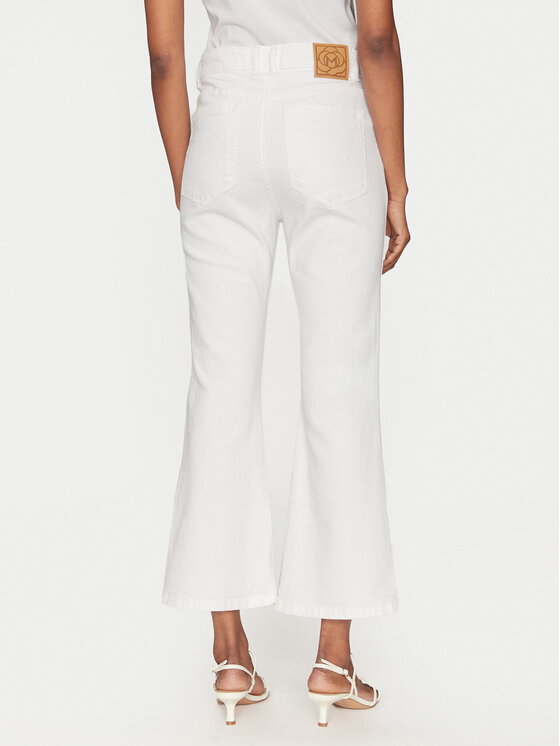 Marella Marella Τζιν Kerry 2513131044 Λευκό Flare Fit