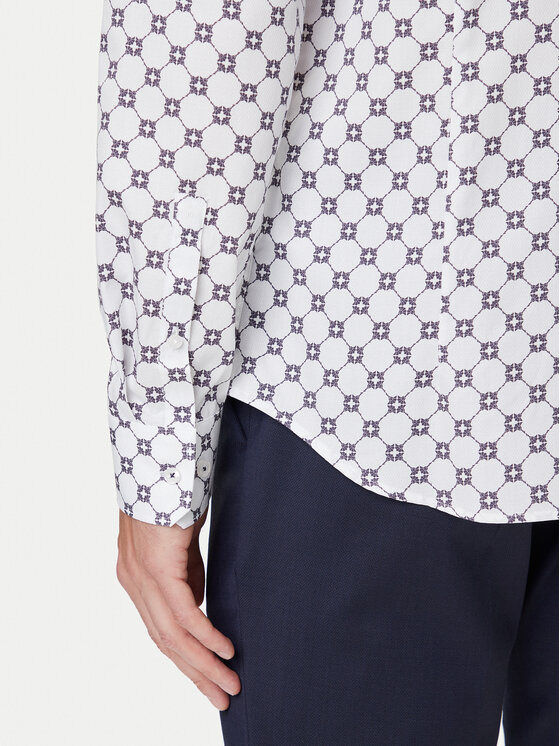 JOOP! JOOP! Πουκάμισο 17 JSH-63Pierce 30047175 Εκρού Slim Fit