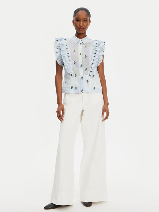 Munthe Munthe Košile Must 252102725224 Světle modrá Regular Fit