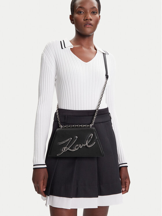 KARL LAGERFELD KARL LAGERFELD Käekott A3W30138 Must