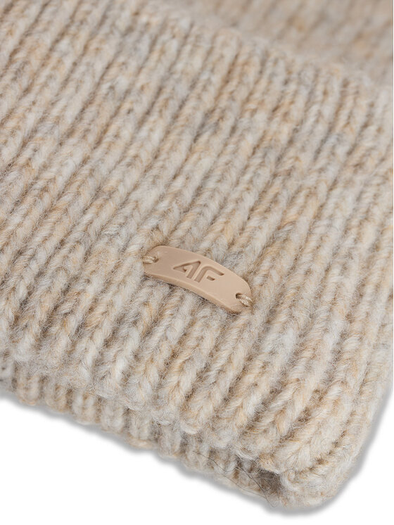4F 4F Czapka casual Beżowy
