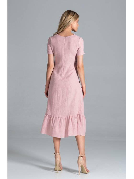 FIGL FIGL Φόρεμα M827 Ροζ Regular Fit
