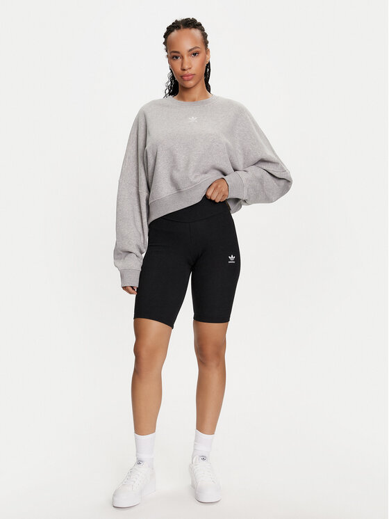adidas adidas Μπλούζα Essentials IY2545 Γκρι Loose Fit