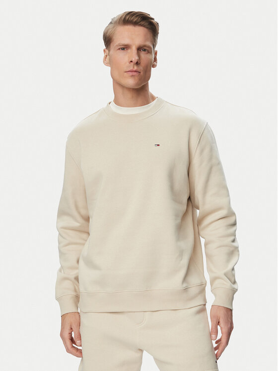 Tommy Jeans Tommy Jeans Felpa DM0DM20741 Beige Regular Fit