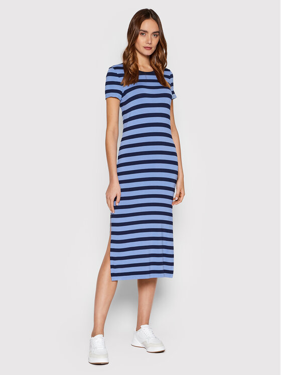 LAUREN RALPH LAUREN Lauren Ralph Lauren Vestito da giorno 200861932002 Blu Slim Fit
