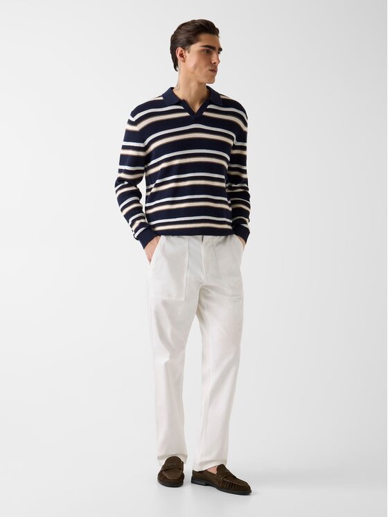 Guess Guess Sweter 181627 Niebieski Classic Fit
