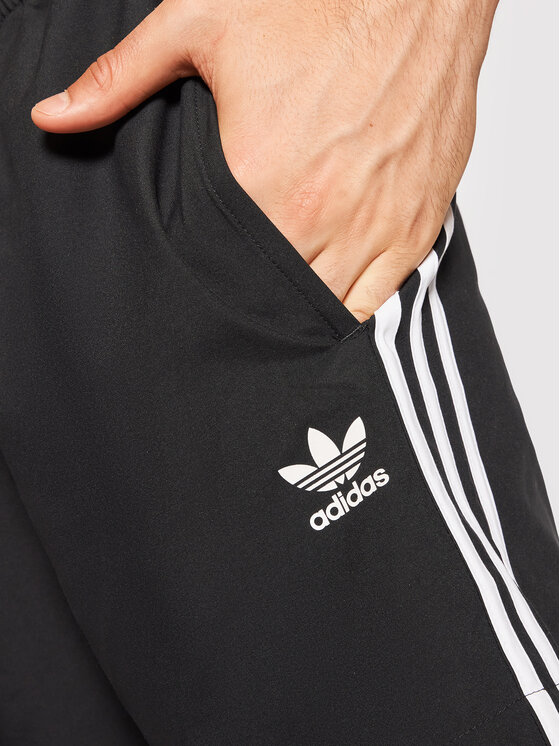 adidas adidas Σορτς κολύμβησης adicolor Classics 3-Stripes H06701 Μαύρο Regular Fit