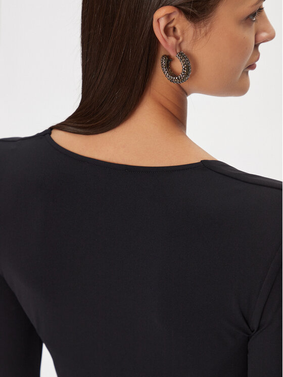 Patrizia Pepe Patrizia Pepe Φόρεμα καθημερινό 8A1257/J129-K103 Μαύρο Regular Fit