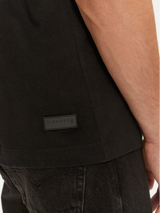 Richmond X Richmond X T-särk Garon UMA24067TS Must Regular Fit